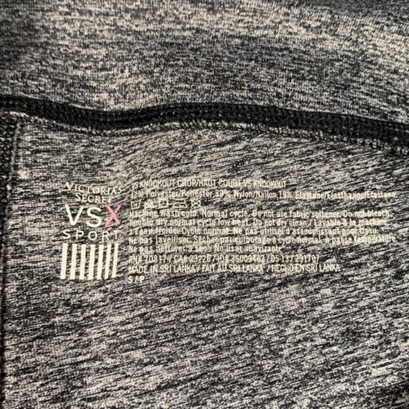Victoria’s Secret Sport Heather Grey Cropped Leggings - Picture 7 of 7